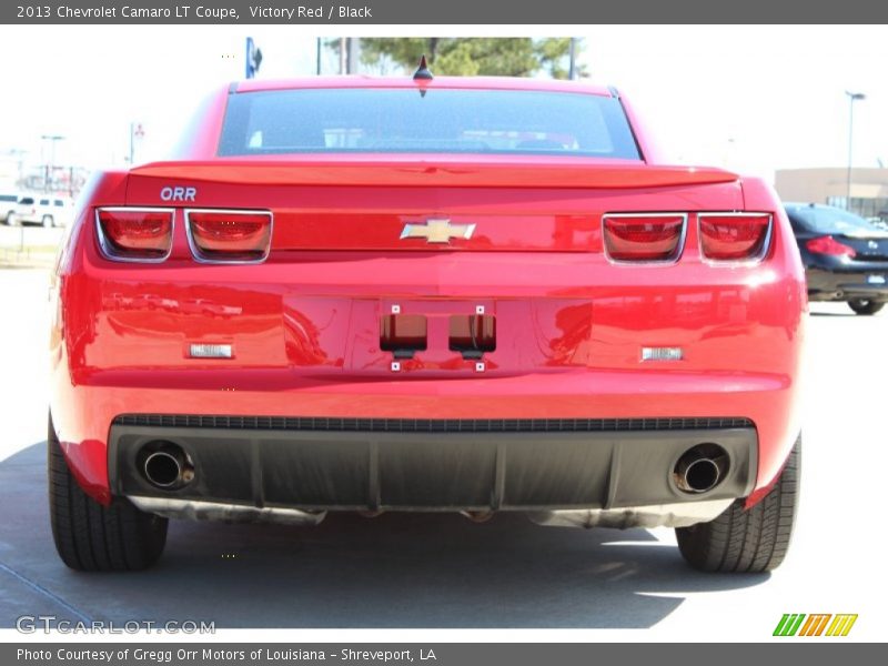 Victory Red / Black 2013 Chevrolet Camaro LT Coupe