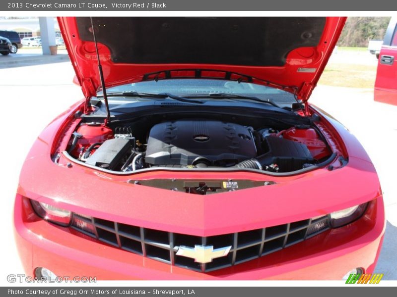 Victory Red / Black 2013 Chevrolet Camaro LT Coupe
