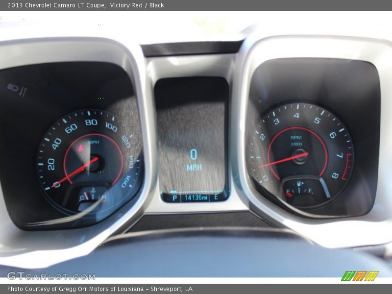 Victory Red / Black 2013 Chevrolet Camaro LT Coupe