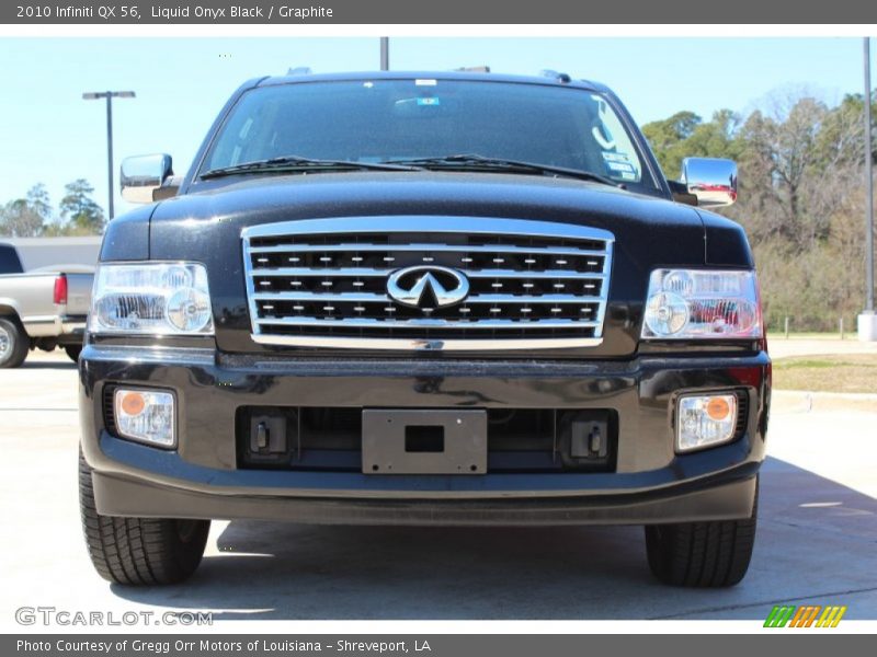 Liquid Onyx Black / Graphite 2010 Infiniti QX 56