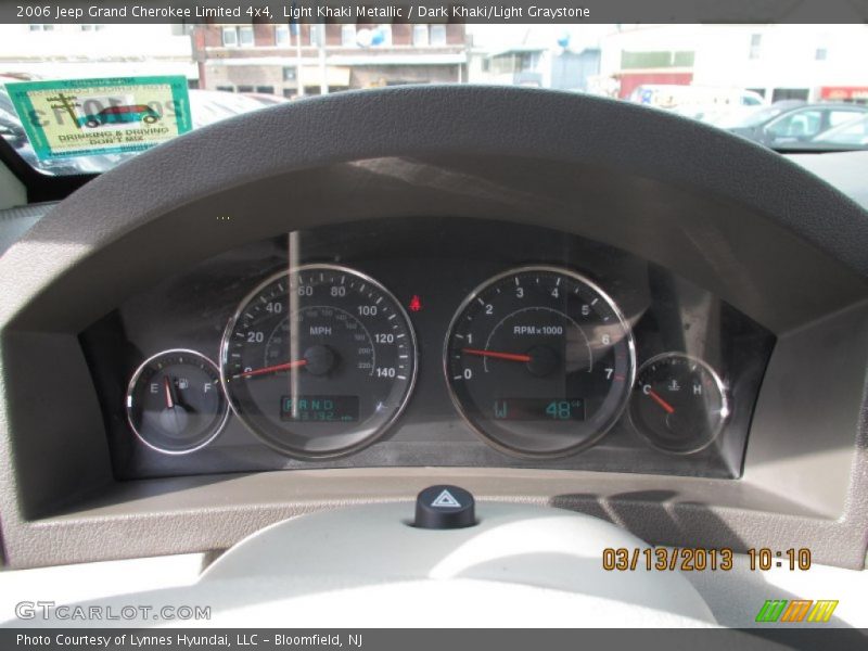 Light Khaki Metallic / Dark Khaki/Light Graystone 2006 Jeep Grand Cherokee Limited 4x4