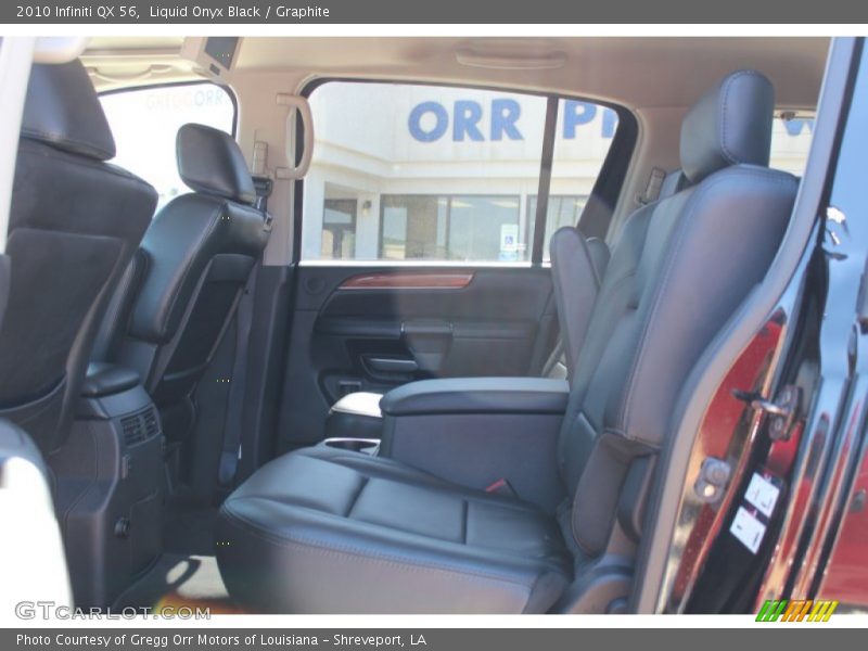 Liquid Onyx Black / Graphite 2010 Infiniti QX 56
