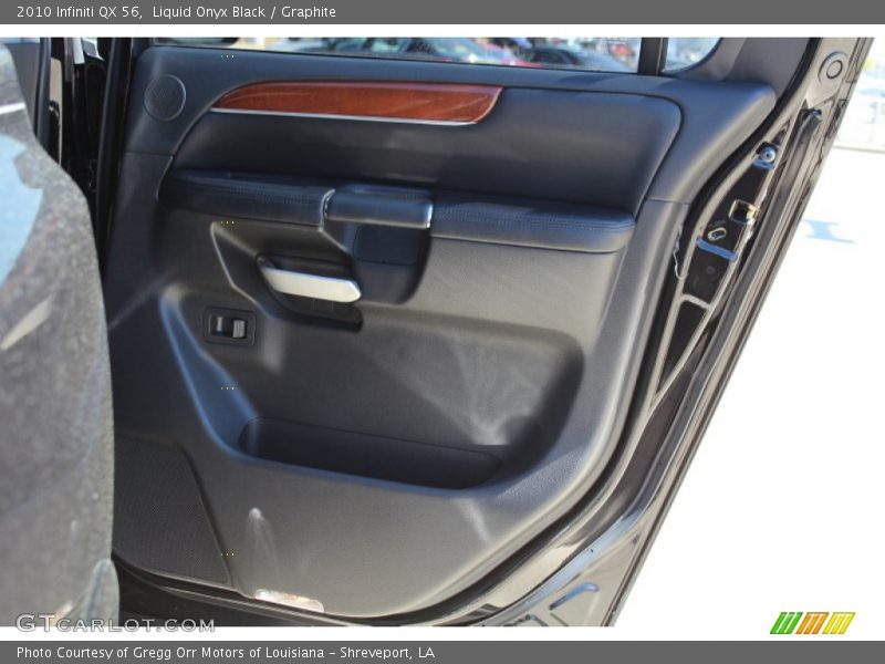 Liquid Onyx Black / Graphite 2010 Infiniti QX 56