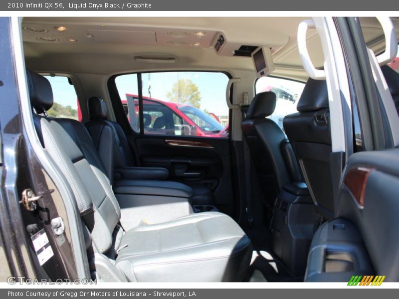 Liquid Onyx Black / Graphite 2010 Infiniti QX 56