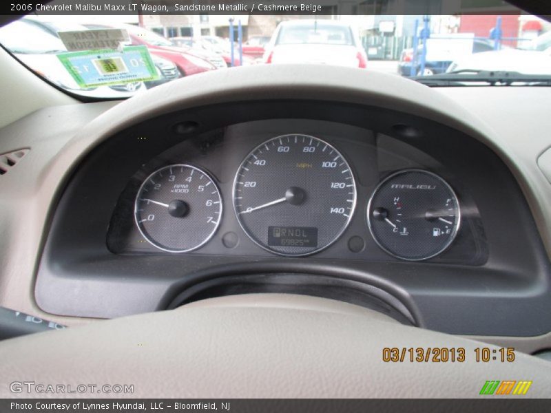 Sandstone Metallic / Cashmere Beige 2006 Chevrolet Malibu Maxx LT Wagon