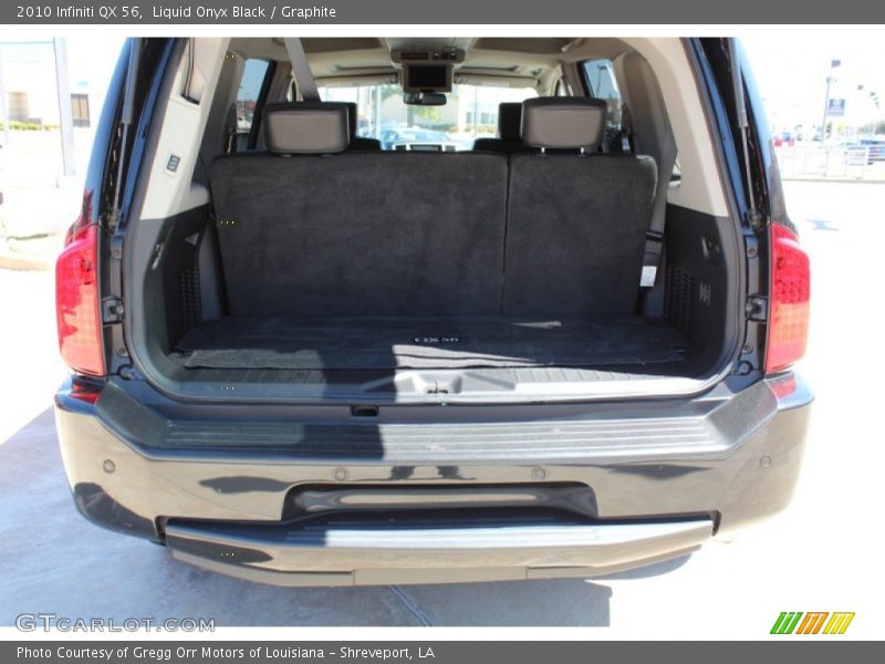 Liquid Onyx Black / Graphite 2010 Infiniti QX 56