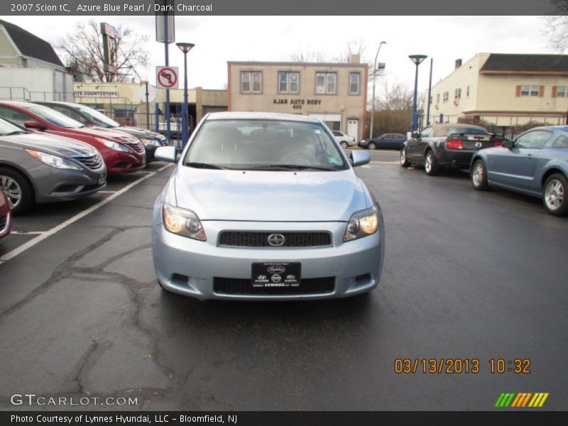Azure Blue Pearl / Dark Charcoal 2007 Scion tC