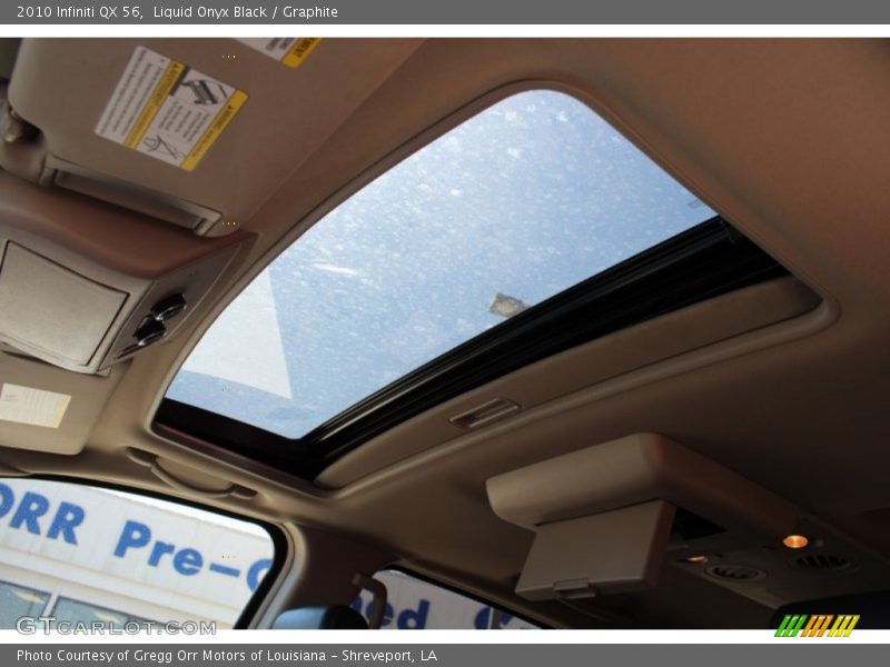Liquid Onyx Black / Graphite 2010 Infiniti QX 56