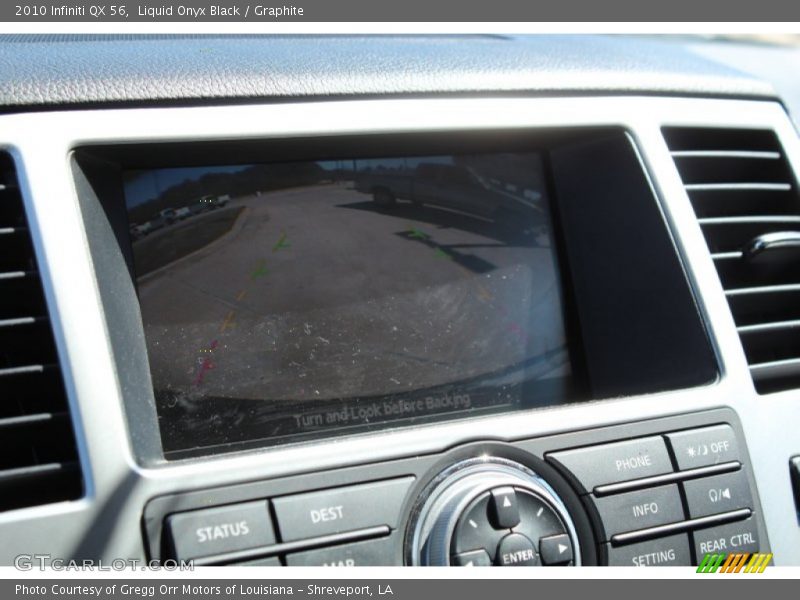 Liquid Onyx Black / Graphite 2010 Infiniti QX 56