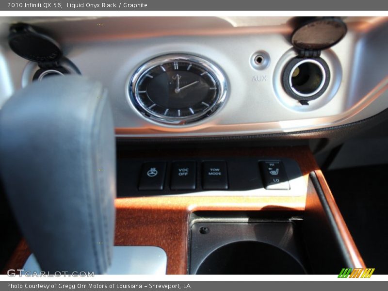 Liquid Onyx Black / Graphite 2010 Infiniti QX 56