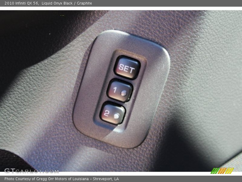 Controls of 2010 QX 56