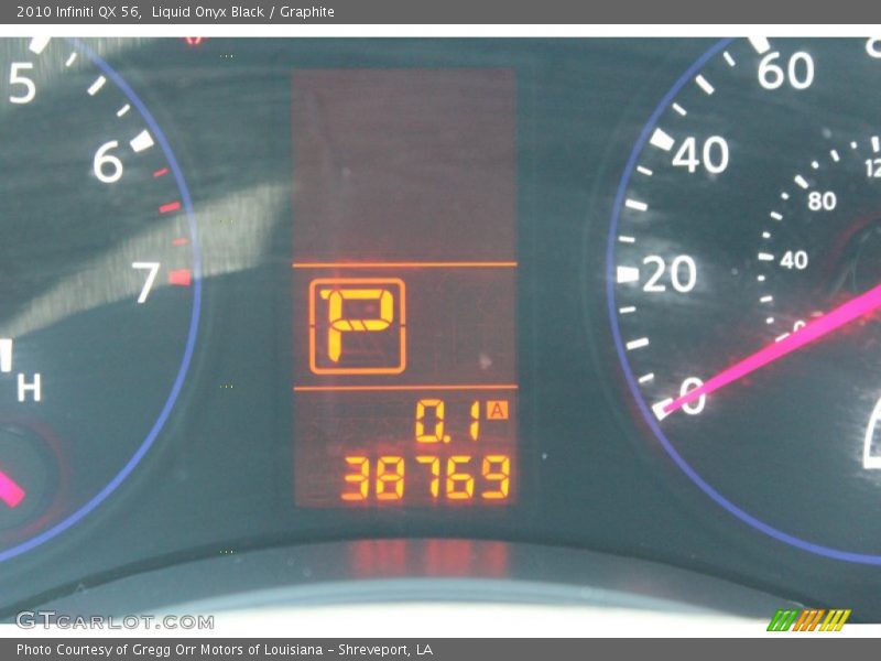 Liquid Onyx Black / Graphite 2010 Infiniti QX 56