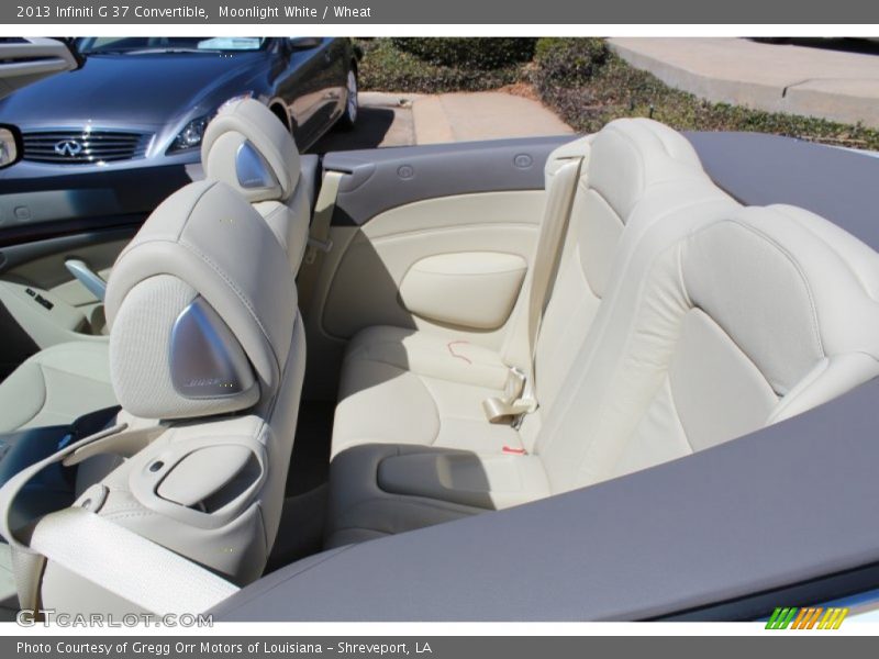 Moonlight White / Wheat 2013 Infiniti G 37 Convertible