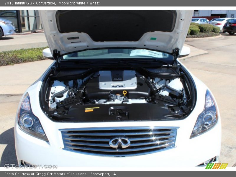Moonlight White / Wheat 2013 Infiniti G 37 Convertible