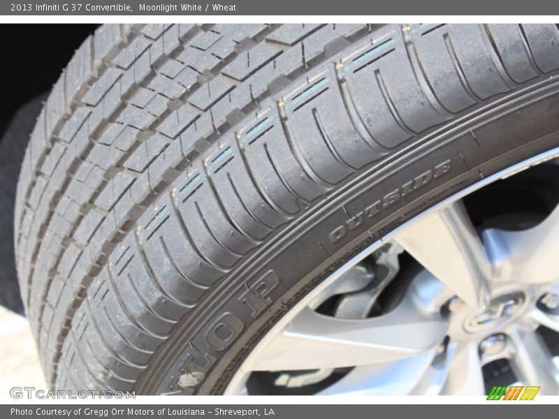 Moonlight White / Wheat 2013 Infiniti G 37 Convertible