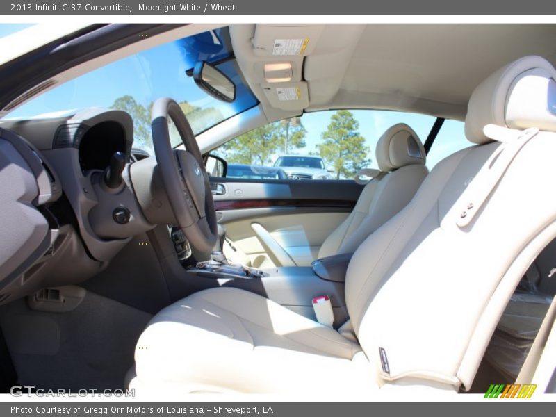 Moonlight White / Wheat 2013 Infiniti G 37 Convertible