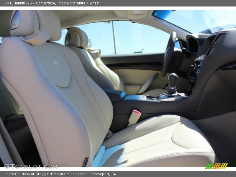 Moonlight White / Wheat 2013 Infiniti G 37 Convertible