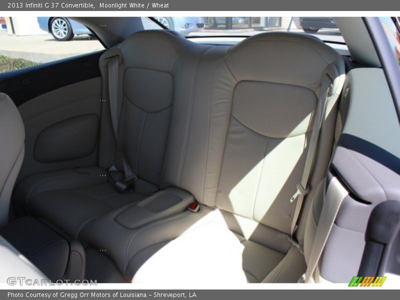 Moonlight White / Wheat 2013 Infiniti G 37 Convertible