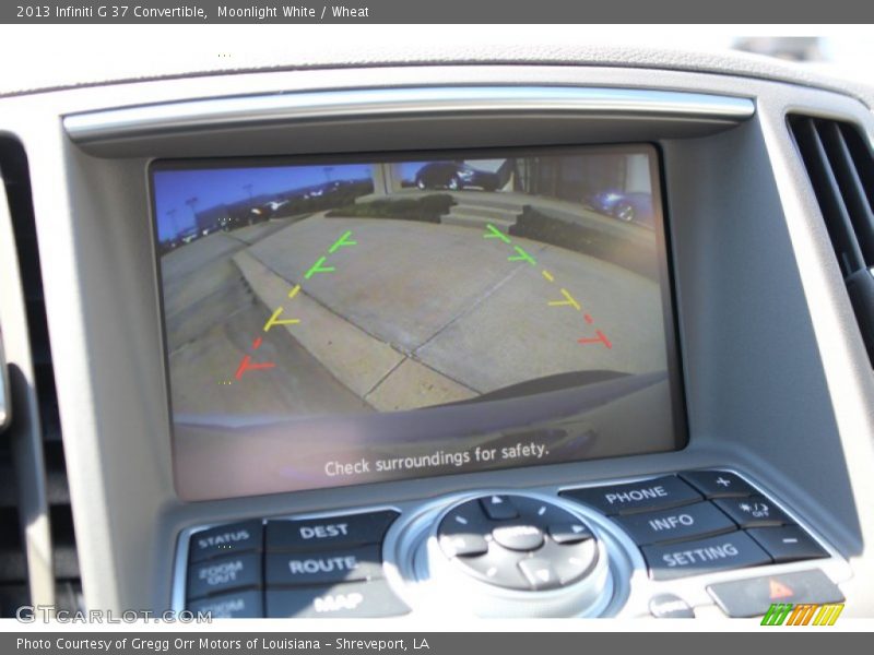 Moonlight White / Wheat 2013 Infiniti G 37 Convertible
