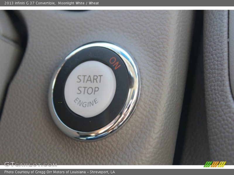 Controls of 2013 G 37 Convertible