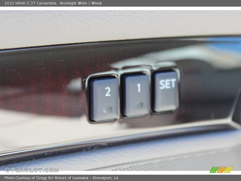 Moonlight White / Wheat 2013 Infiniti G 37 Convertible