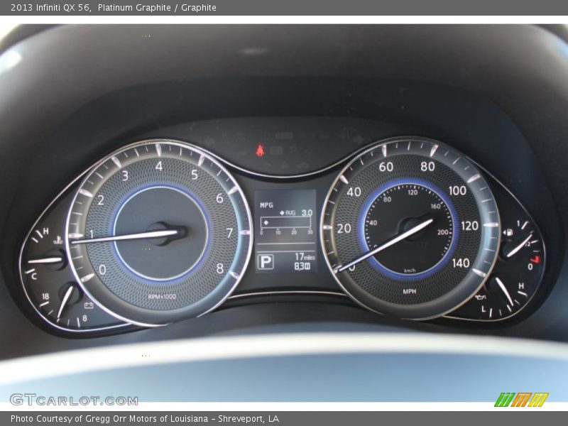  2013 QX 56 56 Gauges