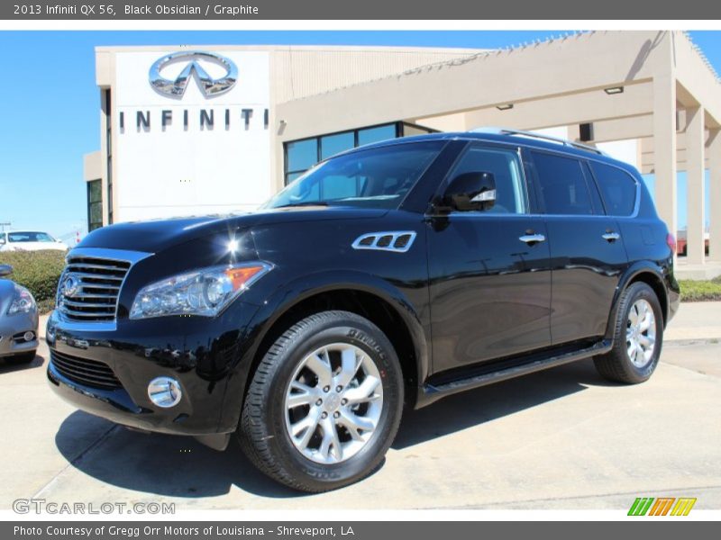 Front 3/4 View of 2013 QX 56