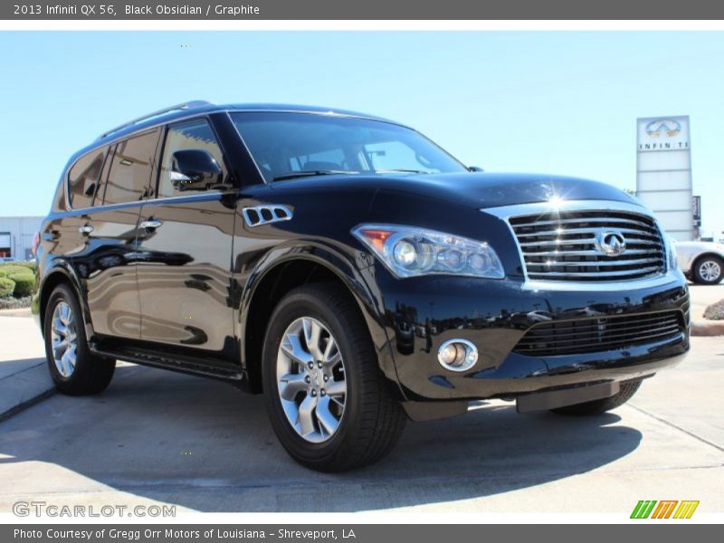 Black Obsidian / Graphite 2013 Infiniti QX 56