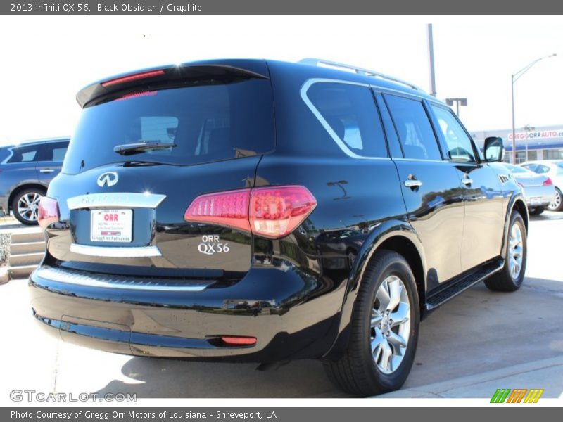 Black Obsidian / Graphite 2013 Infiniti QX 56