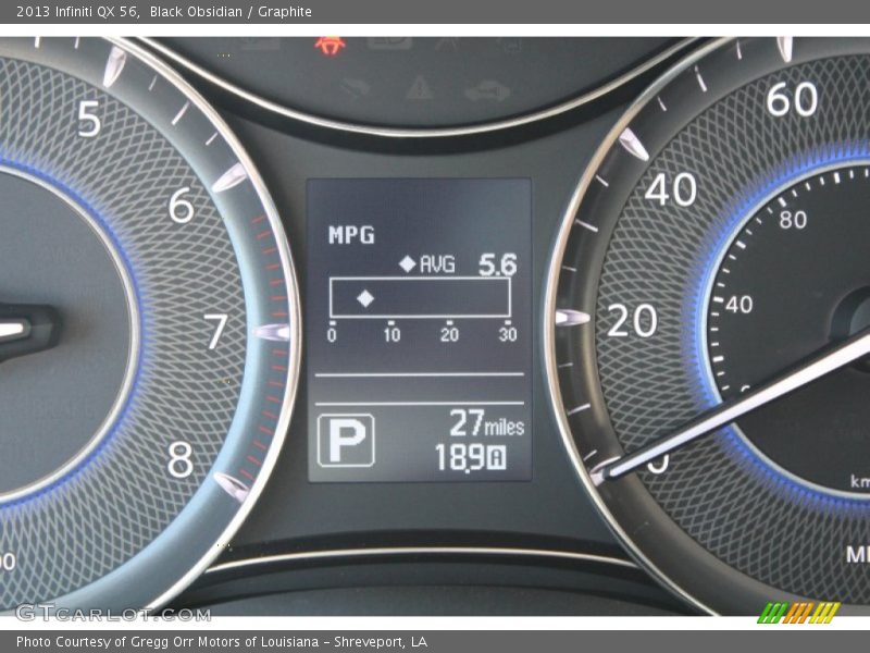 Black Obsidian / Graphite 2013 Infiniti QX 56