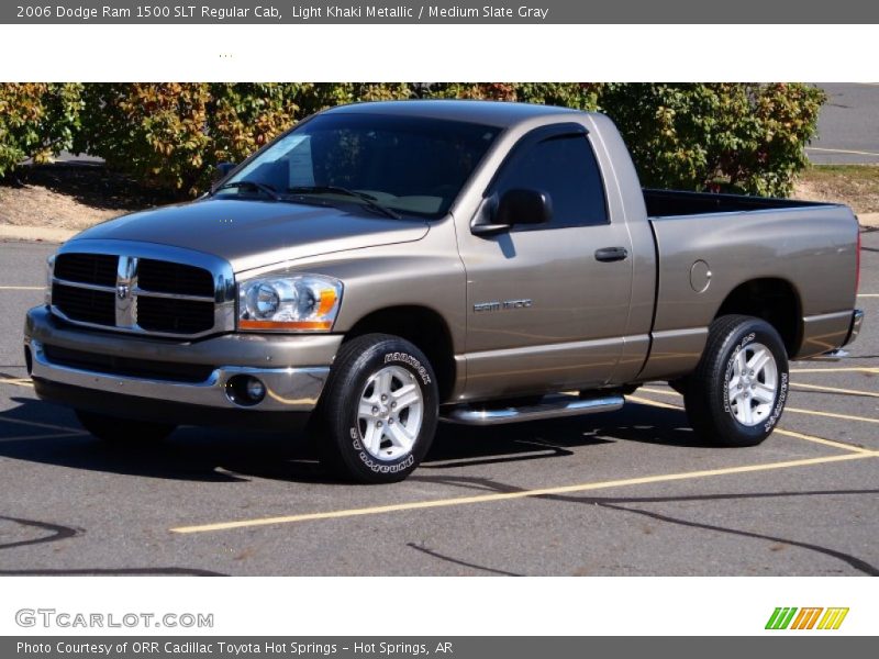 Light Khaki Metallic / Medium Slate Gray 2006 Dodge Ram 1500 SLT Regular Cab