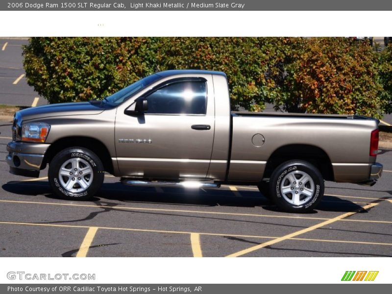 Light Khaki Metallic / Medium Slate Gray 2006 Dodge Ram 1500 SLT Regular Cab