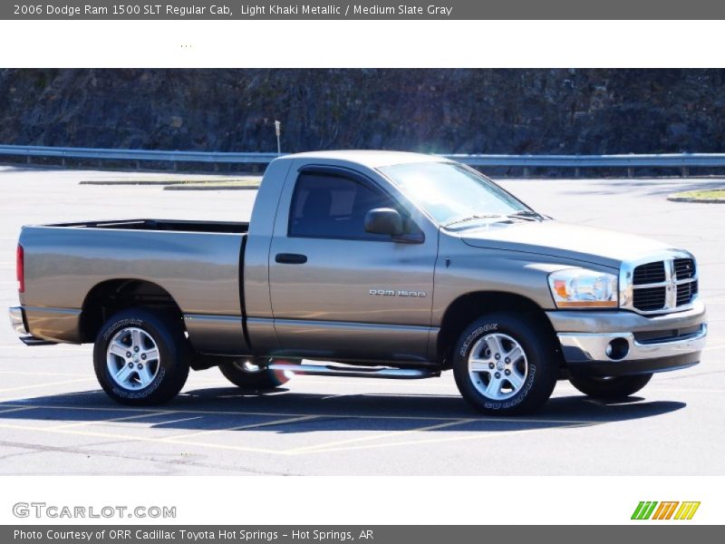 Light Khaki Metallic / Medium Slate Gray 2006 Dodge Ram 1500 SLT Regular Cab