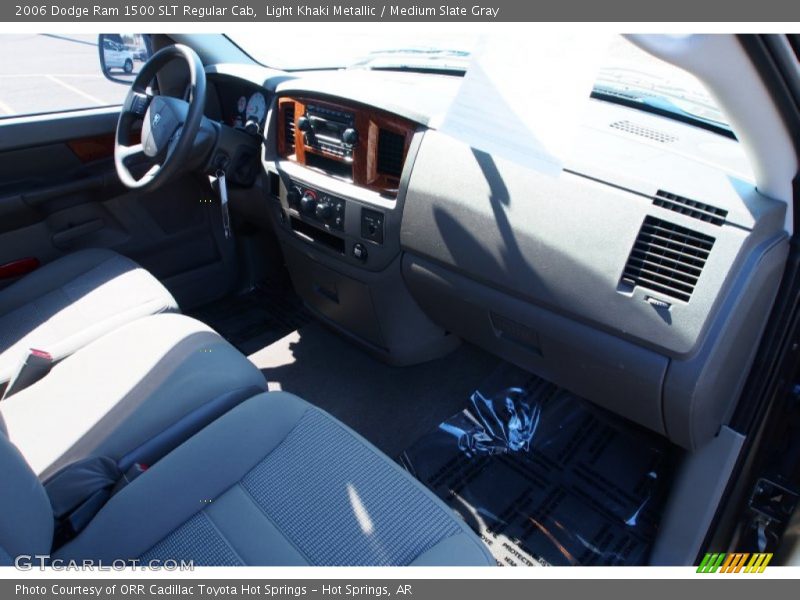 Light Khaki Metallic / Medium Slate Gray 2006 Dodge Ram 1500 SLT Regular Cab