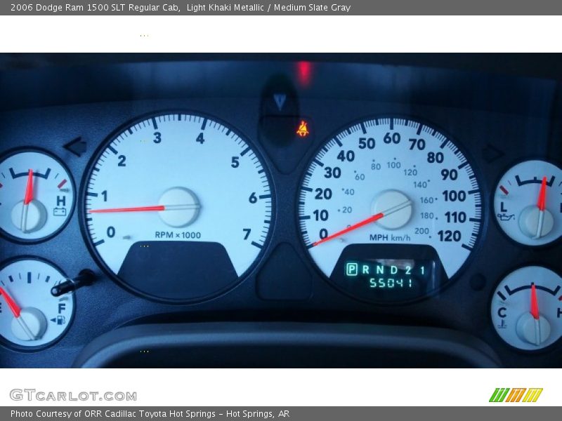 Light Khaki Metallic / Medium Slate Gray 2006 Dodge Ram 1500 SLT Regular Cab
