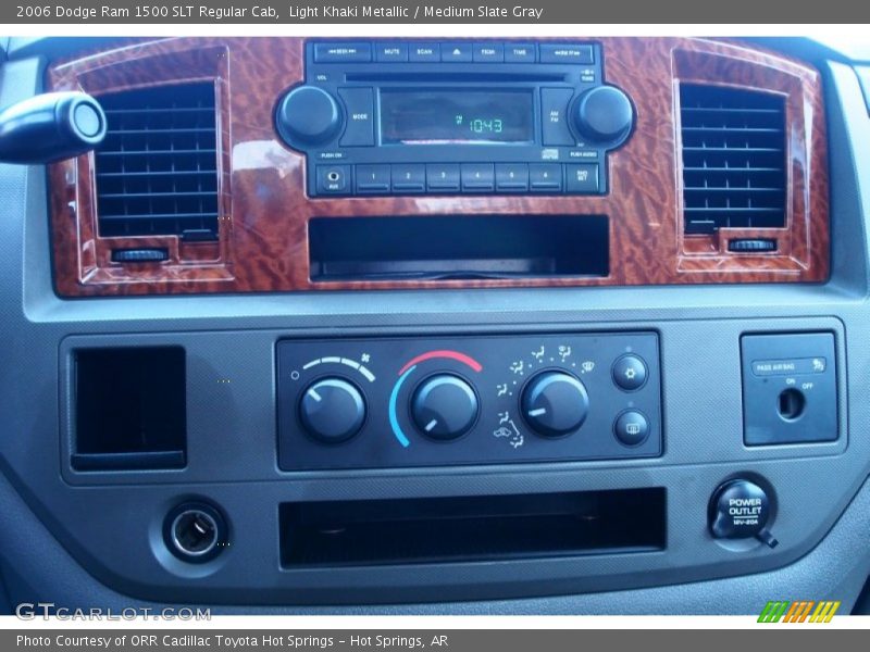 Light Khaki Metallic / Medium Slate Gray 2006 Dodge Ram 1500 SLT Regular Cab
