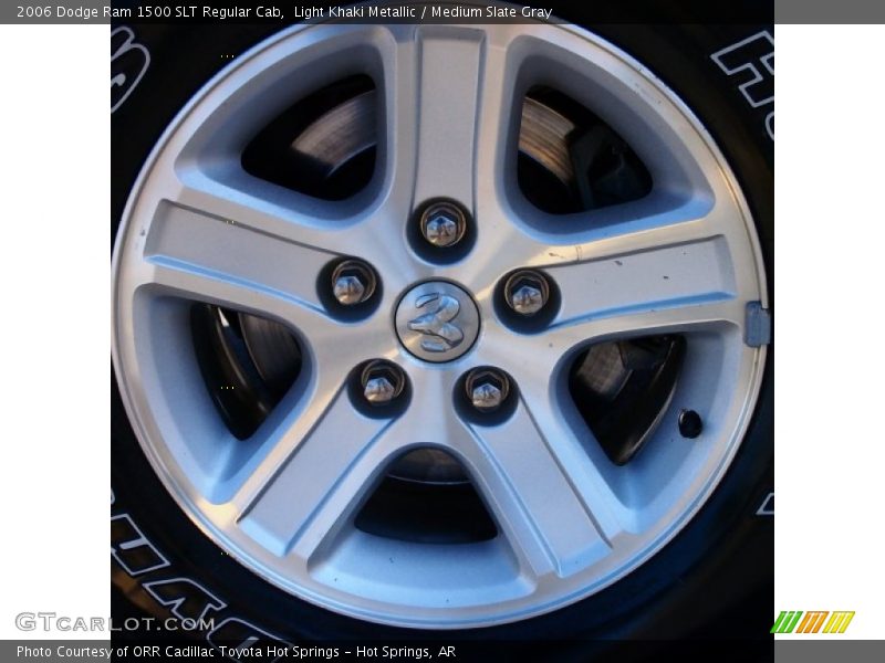 Light Khaki Metallic / Medium Slate Gray 2006 Dodge Ram 1500 SLT Regular Cab