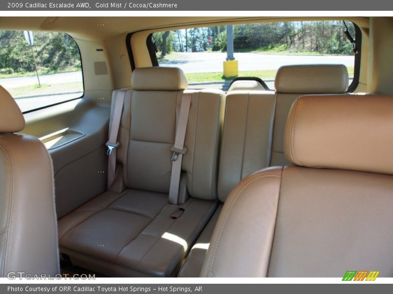 Gold Mist / Cocoa/Cashmere 2009 Cadillac Escalade AWD