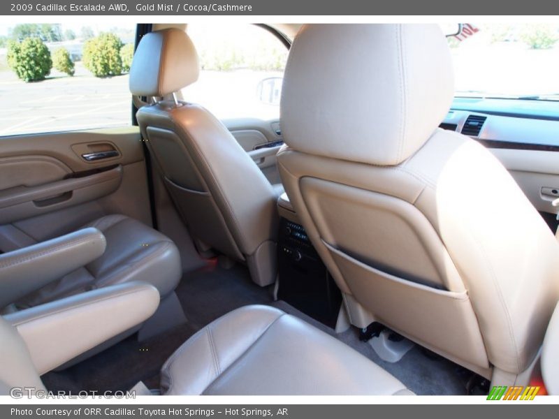 Gold Mist / Cocoa/Cashmere 2009 Cadillac Escalade AWD