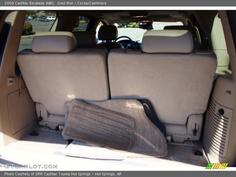 Gold Mist / Cocoa/Cashmere 2009 Cadillac Escalade AWD