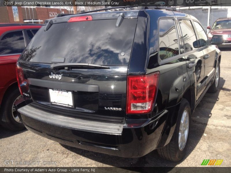 Black / Medium Slate Gray 2005 Jeep Grand Cherokee Laredo 4x4