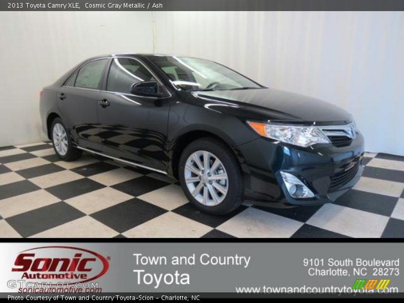 Cosmic Gray Metallic / Ash 2013 Toyota Camry XLE