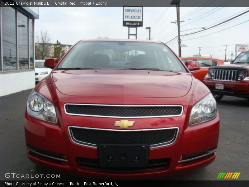 Crystal Red Tintcoat / Ebony 2012 Chevrolet Malibu LT