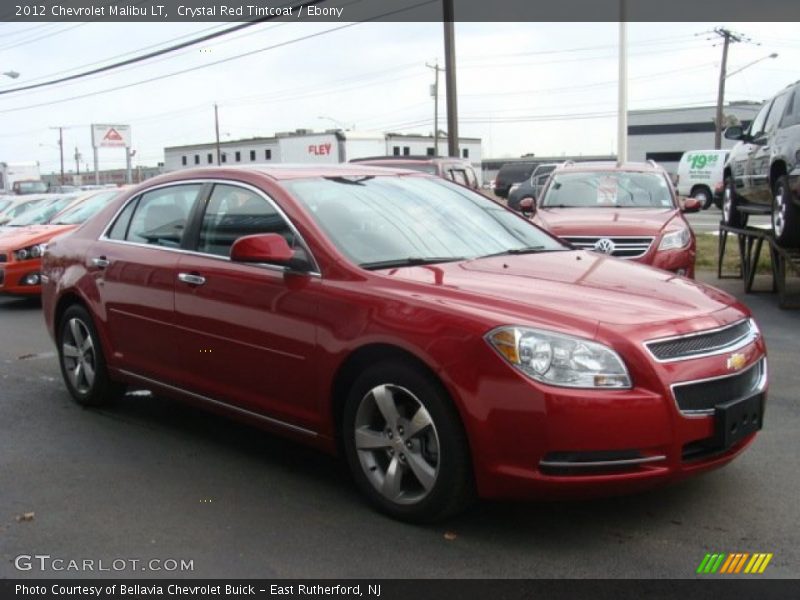 Crystal Red Tintcoat / Ebony 2012 Chevrolet Malibu LT