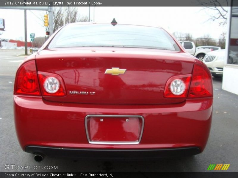 Crystal Red Tintcoat / Ebony 2012 Chevrolet Malibu LT