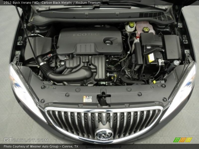 Carbon Black Metallic / Medium Titanium 2013 Buick Verano FWD