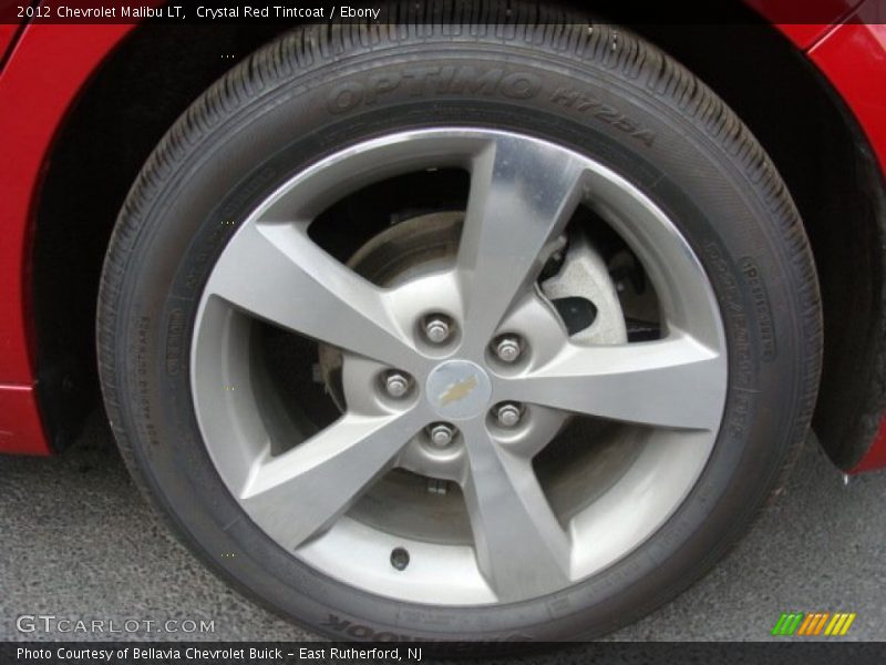 Crystal Red Tintcoat / Ebony 2012 Chevrolet Malibu LT