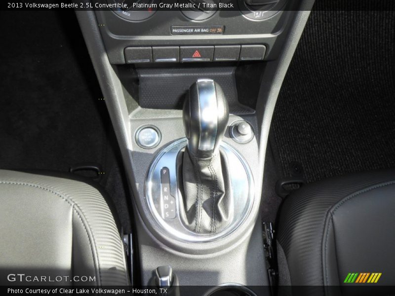 Platinum Gray Metallic / Titan Black 2013 Volkswagen Beetle 2.5L Convertible