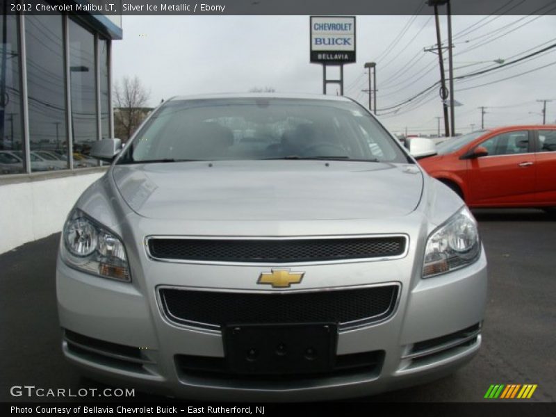 Silver Ice Metallic / Ebony 2012 Chevrolet Malibu LT