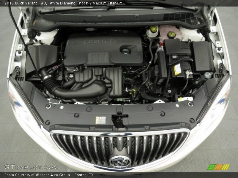 White Diamond Tricoat / Medium Titanium 2013 Buick Verano FWD